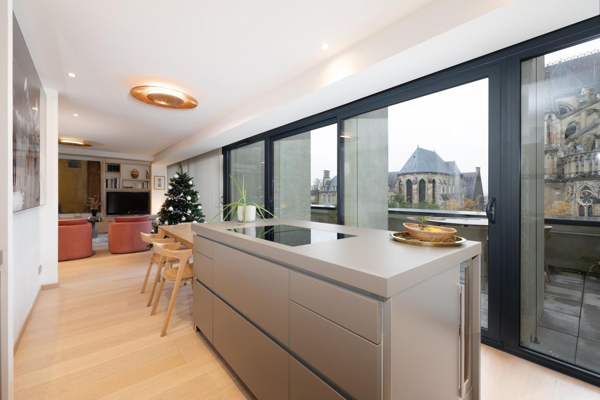 Appartement Les 7 Anges - Cathédrale de Reims Extérieur photo