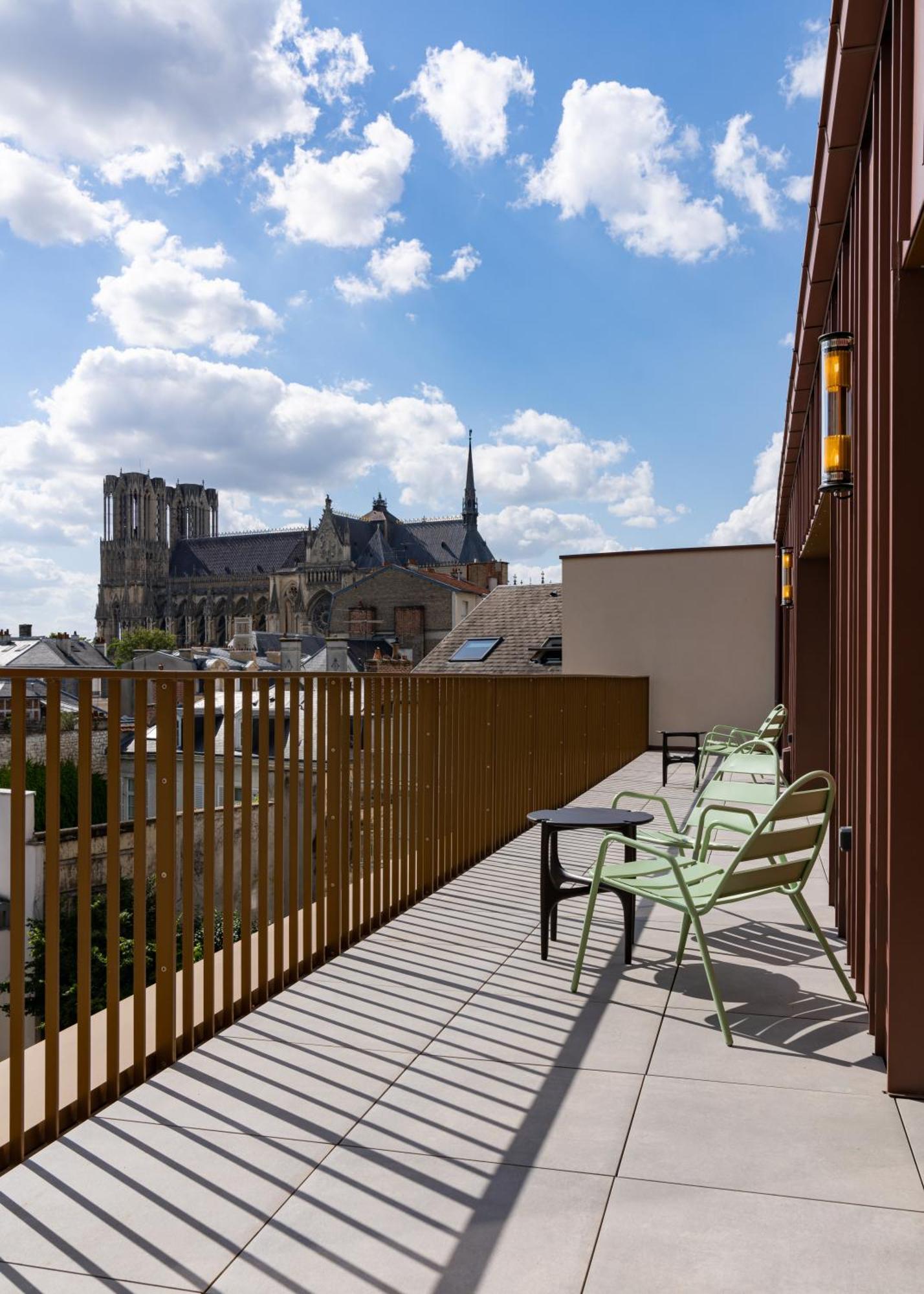 Appartement Les 7 Anges - Cathédrale de Reims Extérieur photo