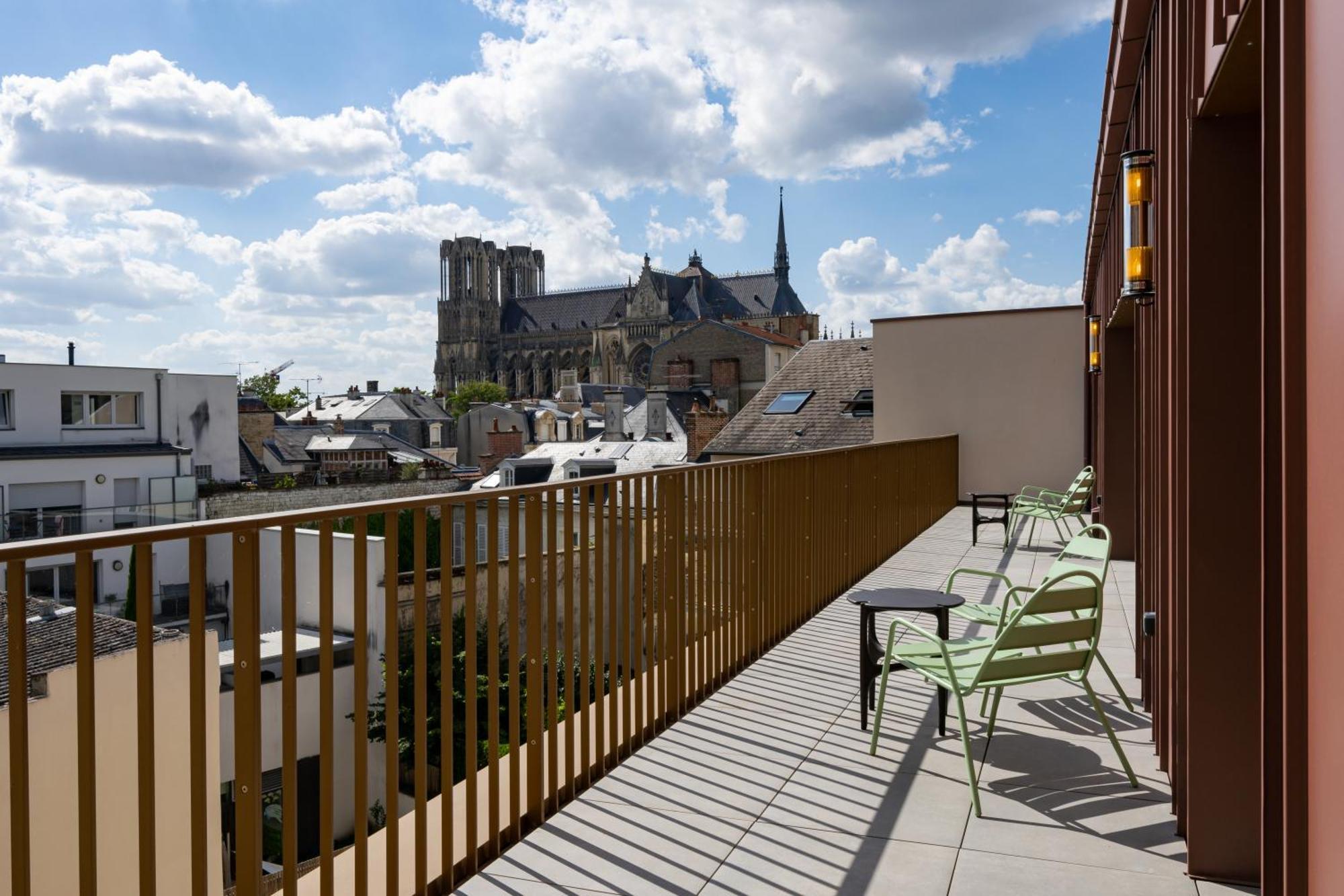 Appartement Les 7 Anges - Cathédrale de Reims Extérieur photo