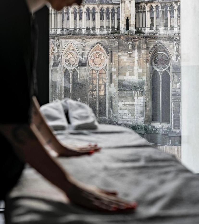 Appartement Les 7 Anges - Cathédrale de Reims Extérieur photo
