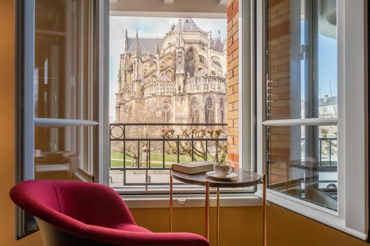 Appartement Les 7 Anges - Cathédrale de Reims Extérieur photo