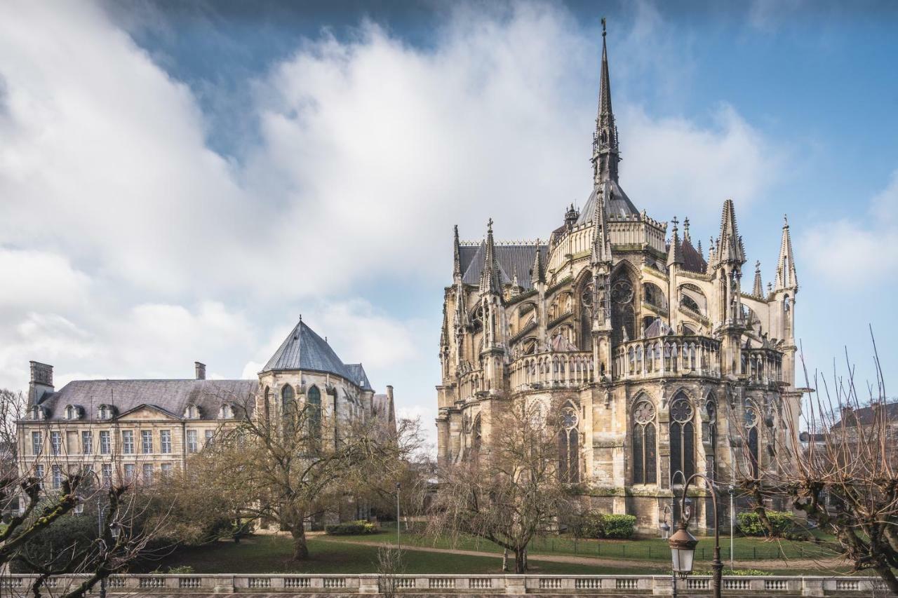 Appartement Les 7 Anges - Cathédrale de Reims Extérieur photo